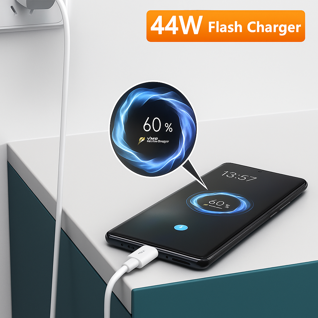 SB 44W Flash Charger | Type-C Fast Charging Adapter
