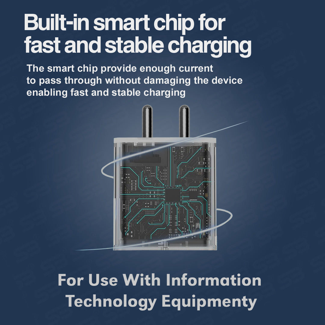 SB 33 W SuperVOOC compatible 4A Mobile Charger with Detachable Cable