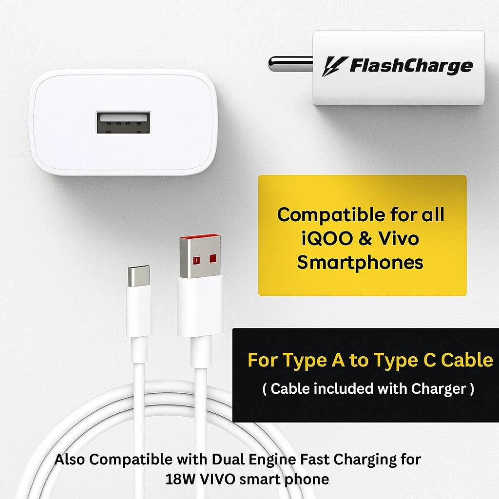 SB 44W Flash Charger | Type-C Fast Charging Adapter