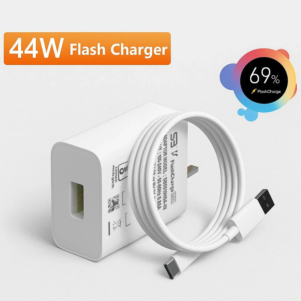 SB 44W Flash Charger | Type-C Fast Charging Adapter