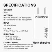 SB 44W Flash Charger | Type-C Fast Charging Adapter