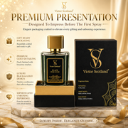 Black OUD Luxe Eau De Parfum for Men | Long Lasting Luxury Oud Perfume Eau de Parfum - 100 ml