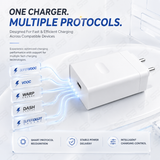 SB 100W SuperVOOC Charger with USB Type C Cable, Fast Charger for OnePlus, Realme & Oppo, VOOC Warp Dash SuperDart Charging Adapter, BIS Certified