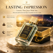 Black OUD Luxe Eau De Parfum for Men | Long Lasting Luxury Oud Perfume Eau de Parfum - 100 ml