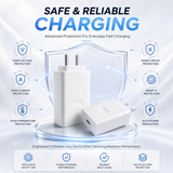 SB 100W SuperVOOC Charger with USB Type C Cable, Fast Charger for OnePlus, Realme & Oppo, VOOC Warp Dash SuperDart Charging Adapter, BIS Certified