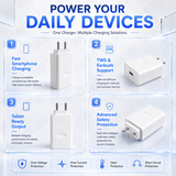 SB 100W SuperVOOC Charger with USB Type C Cable, Fast Charger for OnePlus, Realme & Oppo, VOOC Warp Dash SuperDart Charging Adapter, BIS Certified