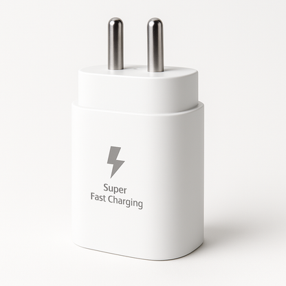 25W PD Charger | Super Fast Type-C Adapter (Only Adaptor)