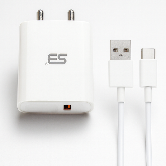 18W Fast Charger | USB-A to Type-C Adapter