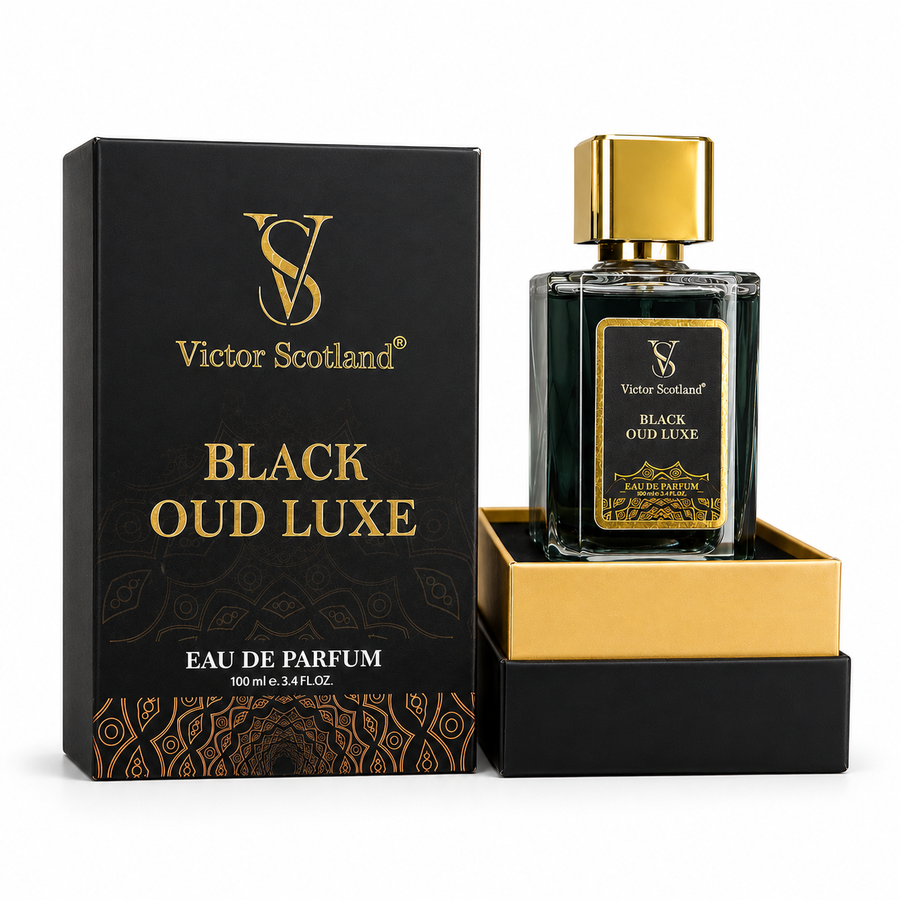Black OUD Luxe Eau De Parfum for Men | Long Lasting Luxury Oud Perfume Eau de Parfum - 100 ml