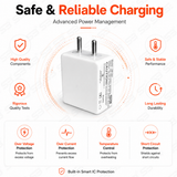 SB 80W SuperVOOC Fast Charger with USB to Type C Cable | 7.3A Mobile Charger Adapter | Supports VOOC, Warp, Dash, Dart & Super Fast Charging | Compatible for OnePlus, Realme, Oppo Smartphones.