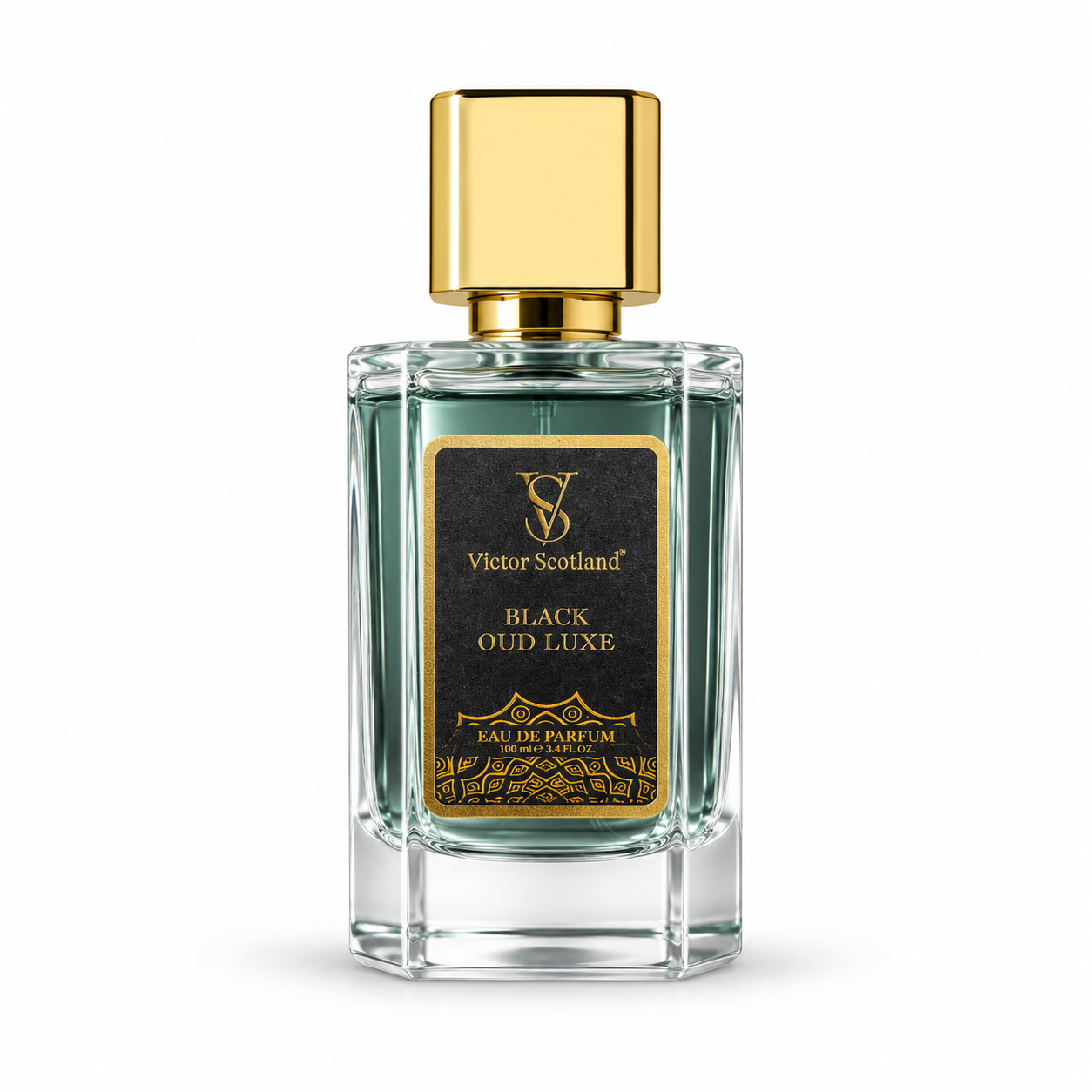 Black OUD Luxe Eau De Parfum for Men | Long Lasting Luxury Oud Perfume Eau de Parfum - 100 ml