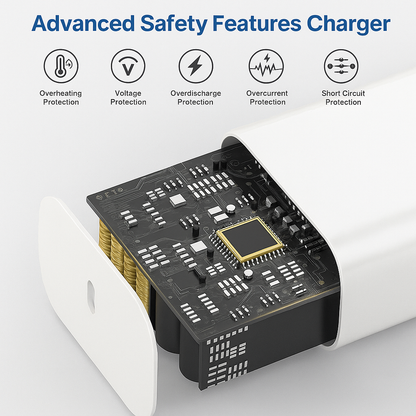 25W PD Charger | Super Fast Type-C Adapter (Only Adaptor)