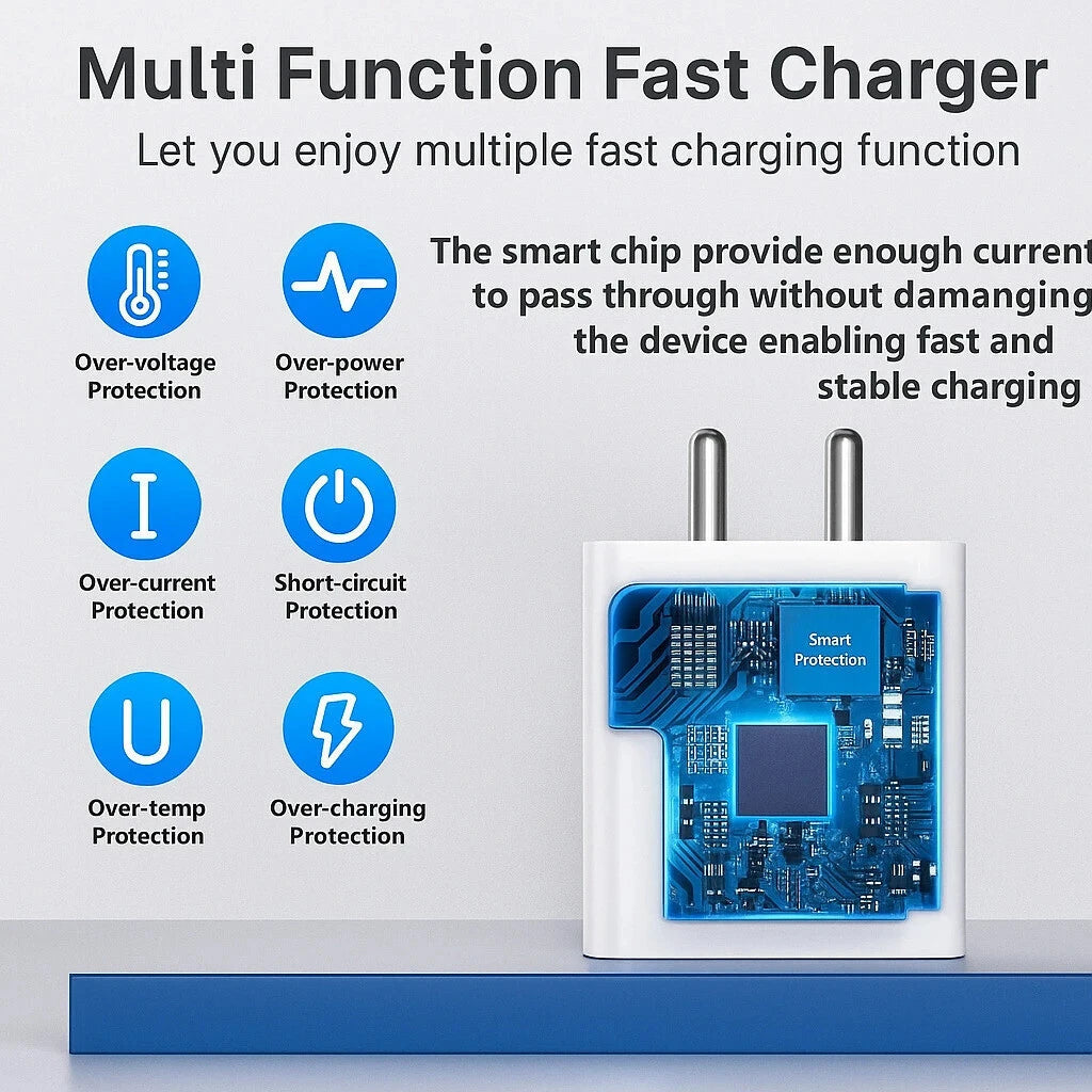 SB 44W Flash Charger | Type-C Fast Charging Adapter